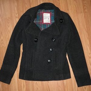 Dark Grey Pea Coat